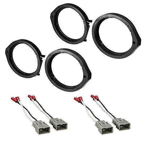 speaker adapters + speaker connector harness for select honda and acura vehicles