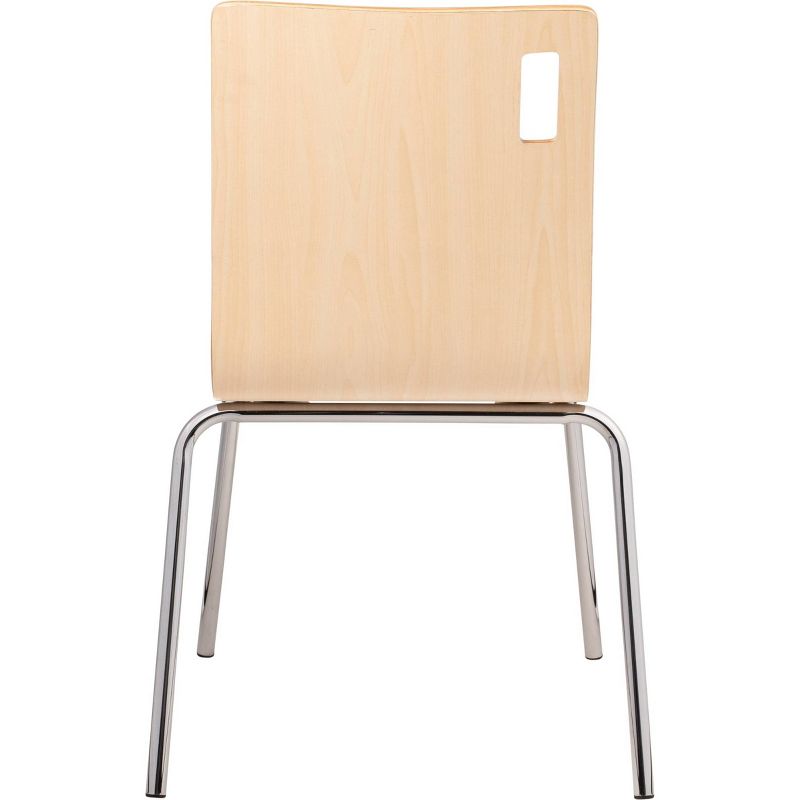 Set of 4 Bushwick Café Chairs Natural - Hampton Collection