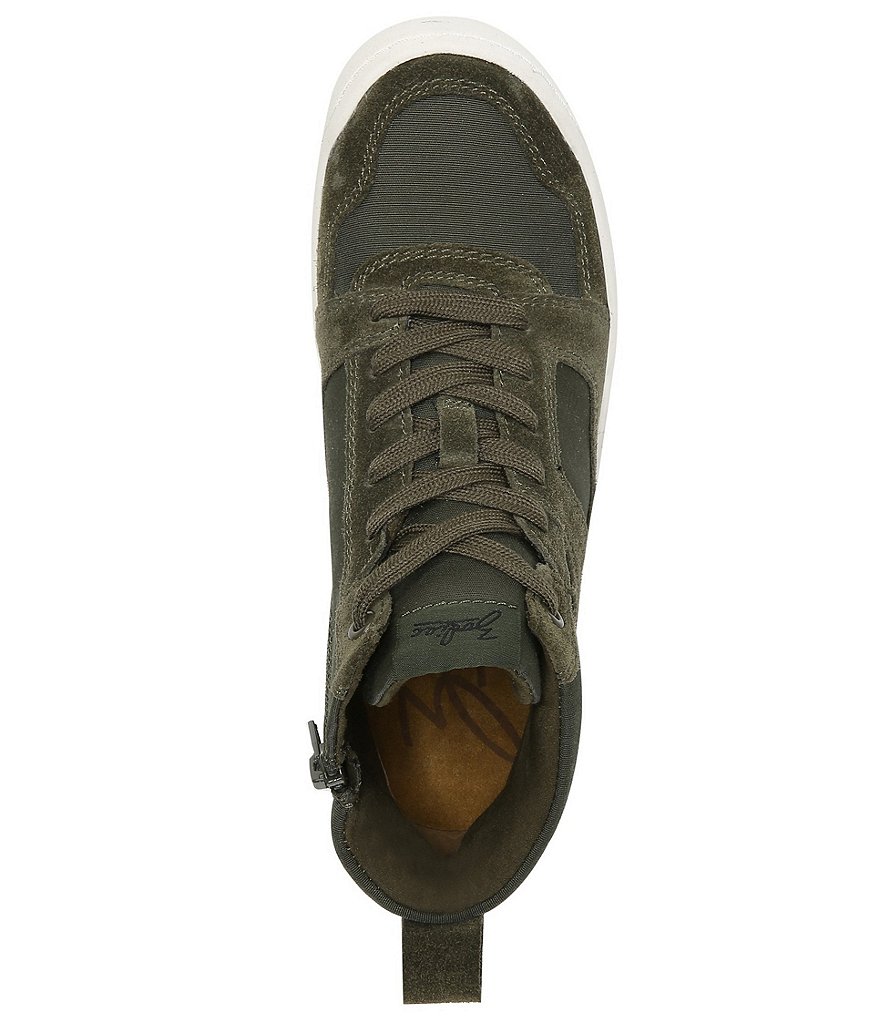 Zodiac Orion Fabric And Suede Lace-Up High Top Sneakers