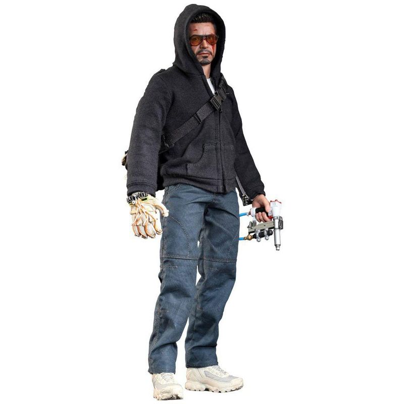 Hot Toys Iron Man 3 Tony Stark Sideshow Collectibles 16 Scale 12" Figure Hot Toys