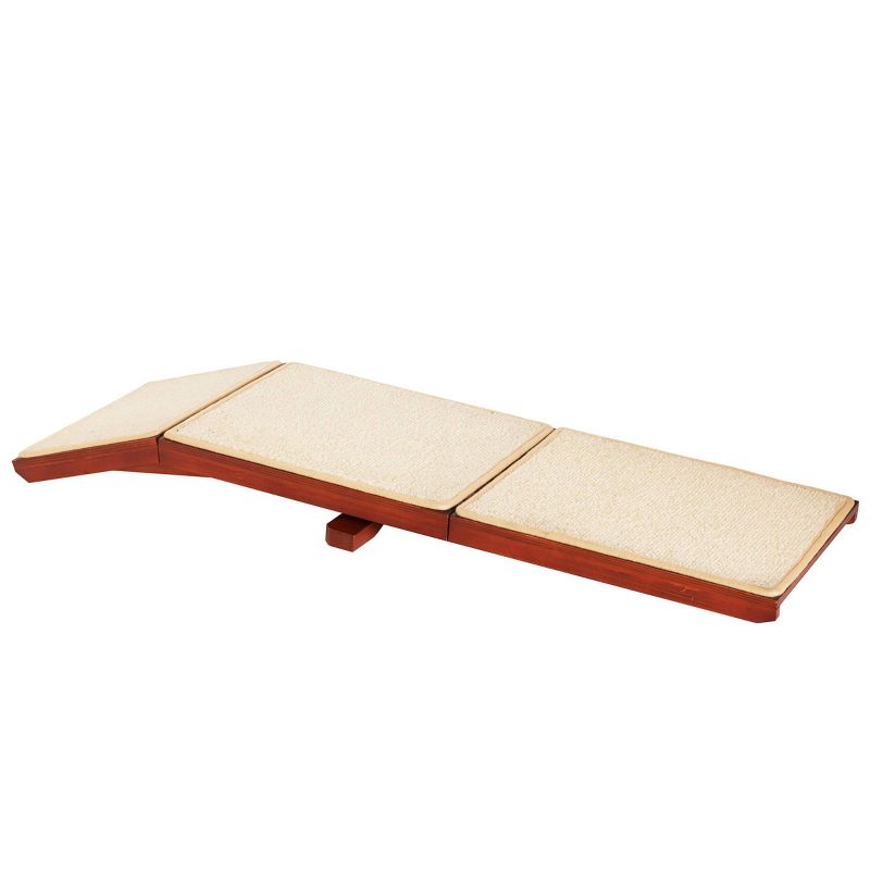 K&H Pet Products 3994 Thermo Outdoor Water Resistant Safe Escape Heated Kitty House with 2 Door Flaps For Feral and Outdoor Cats, Barn Red, Black