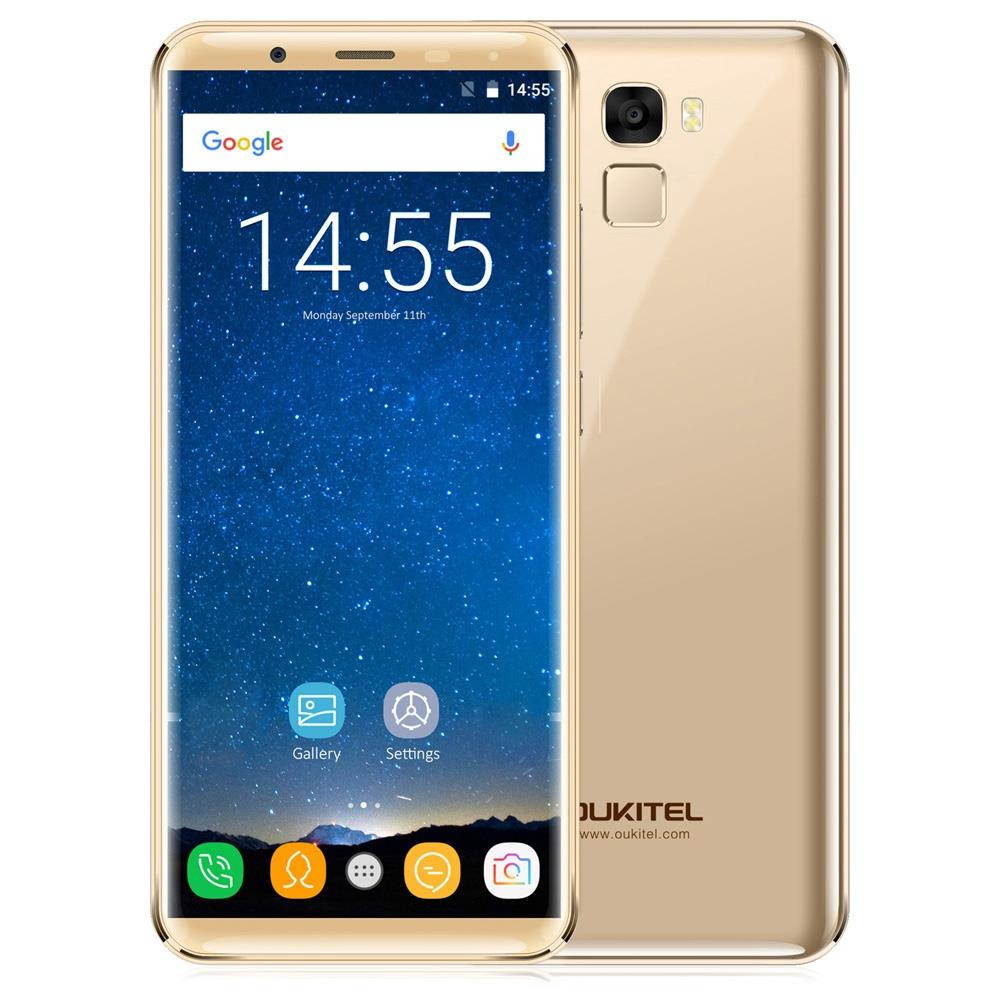 OUKITEL K5000 4G Phablet Android 7.0 5.7 inch MTK6750T Octa Core 1.5GHz 4GB RAM 64GB ROM 16.0MP Rear Camera Fingerprint Scanner