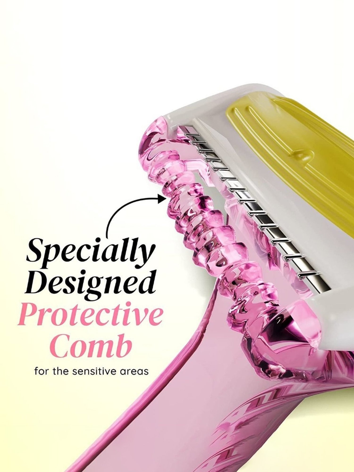 LetsShave Evior Shaver for Women - Pack of 3 (Pink)