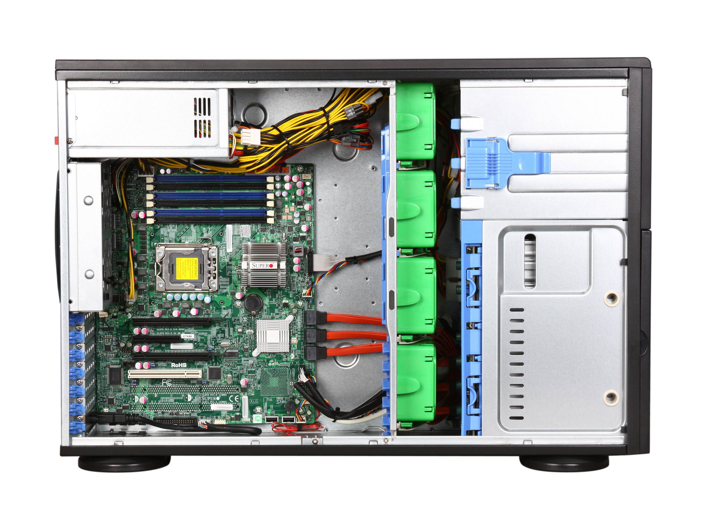 SUPERMICRO SYS-5046A-XB 4U Rackmountable / Tower Server Barebone