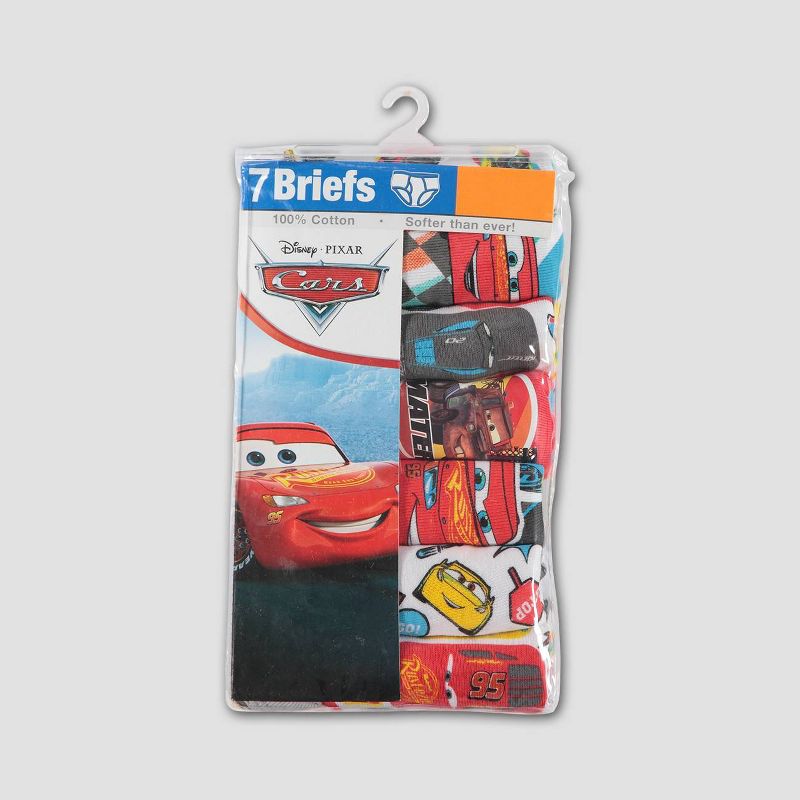 Toddler Boys' Cars 7pk Underwear 4T