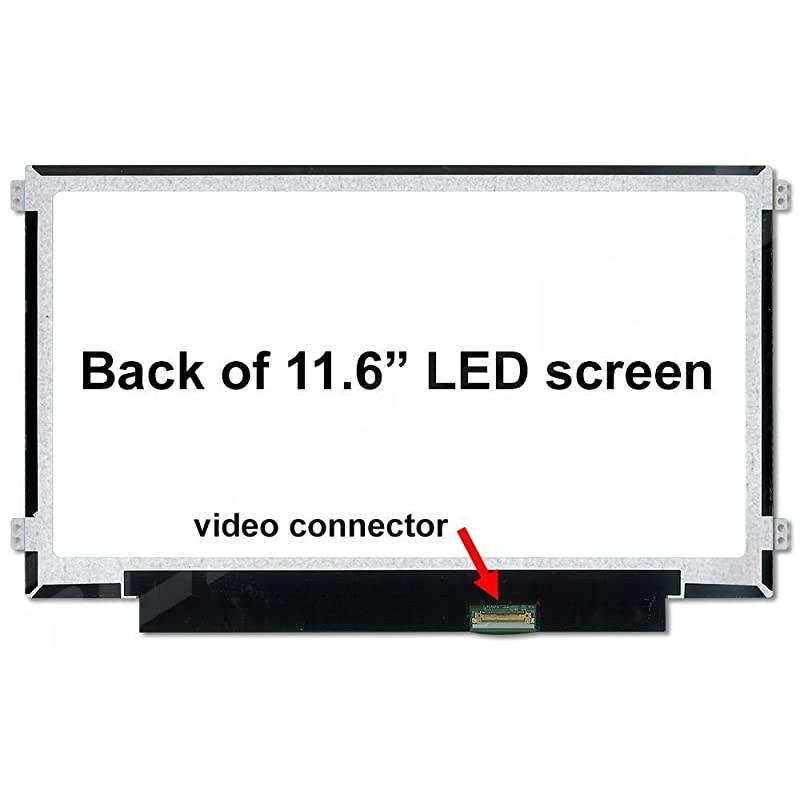 Chromebook 11 Cb3-131 Replacement LAPTOP LCD Screen 11.6" WXGA HD LED DIODE (Substitute Replacement LCD Screen Only. Not a Laptop ) (B116XAN04.0 NON TOUCH)