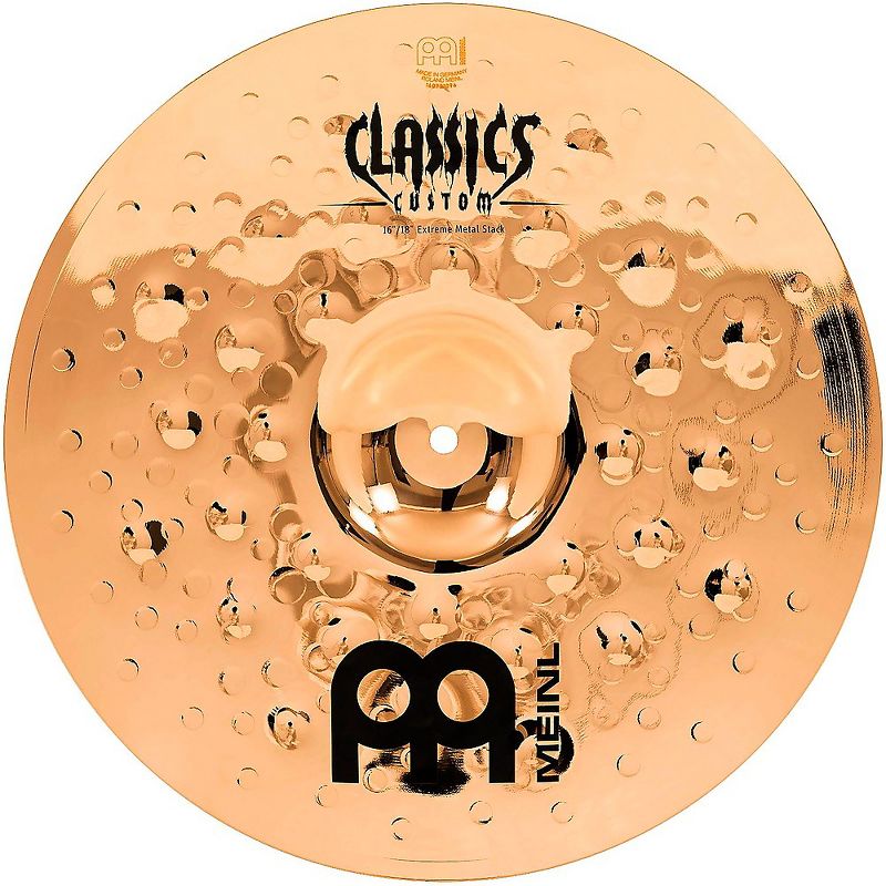 Meinl Classics Custom Extreme Metal Stack 16 and 18 in.