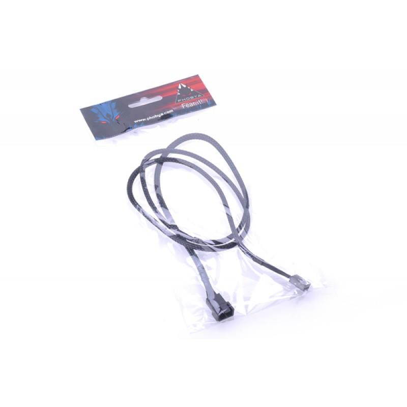 Phobya 4-Pin PWM Extension - 90cm | Black (81134)