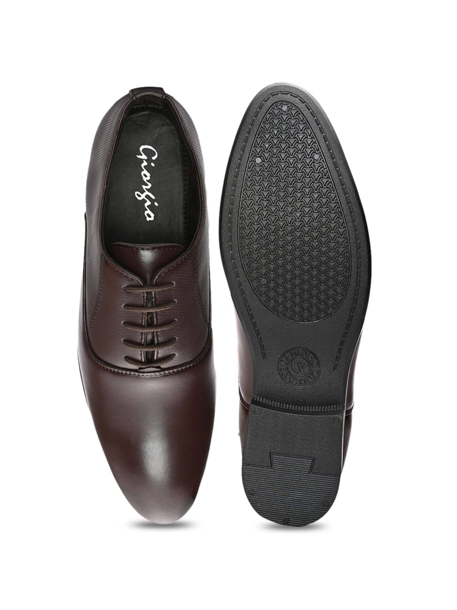 Giorgio Men's Brown Oxford Shoes