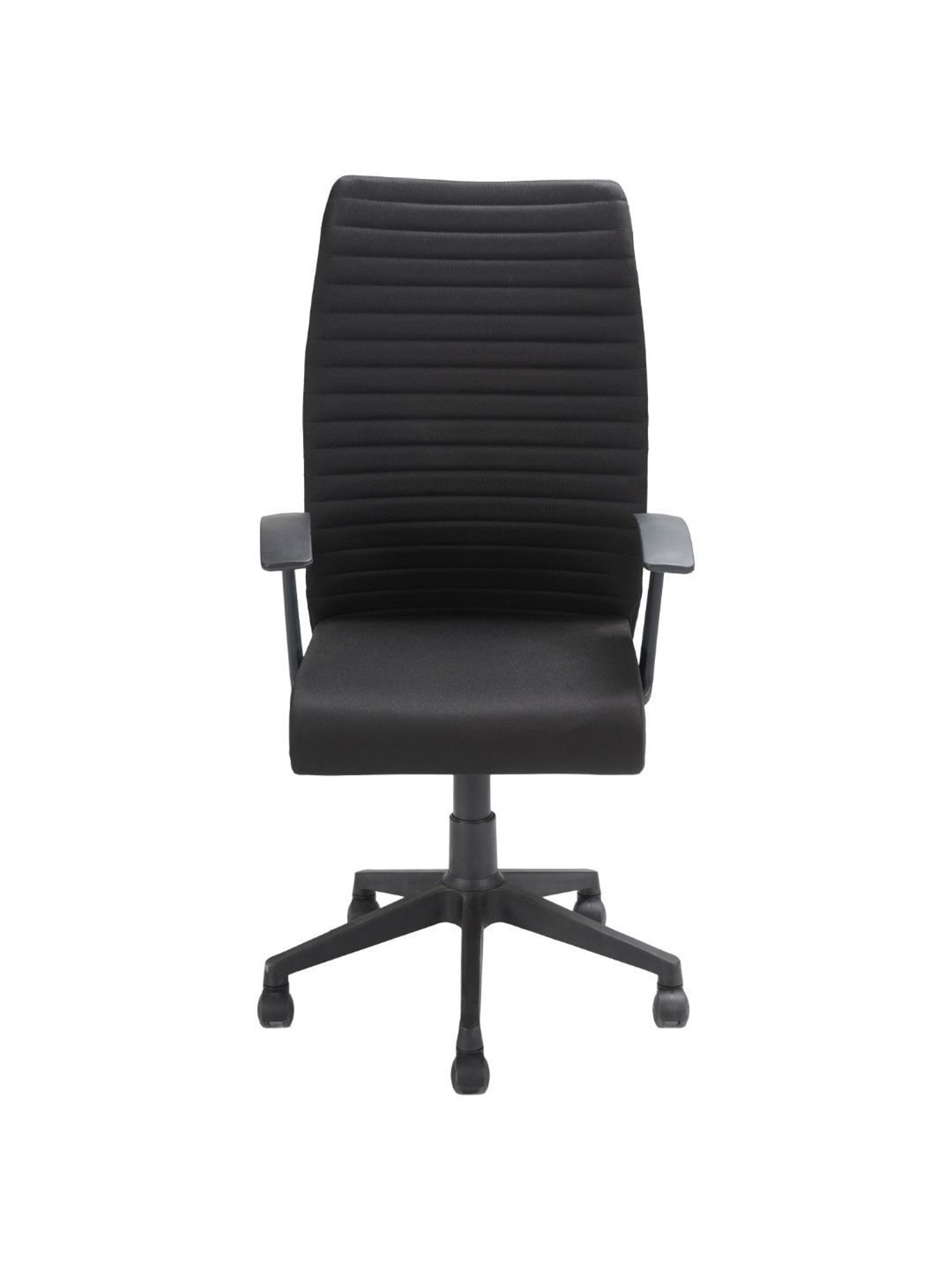 Nilkamal Thames Black PU Foam High Back Chair