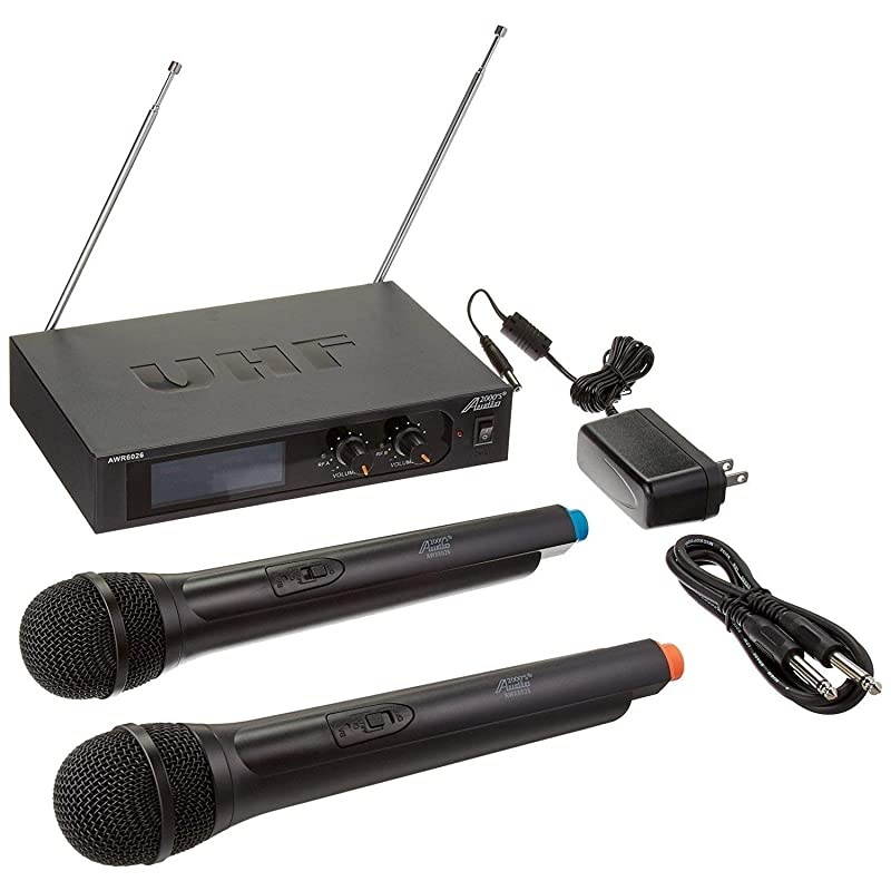 S6026 TwoChannel System with Two Handheld Wireless Microphones