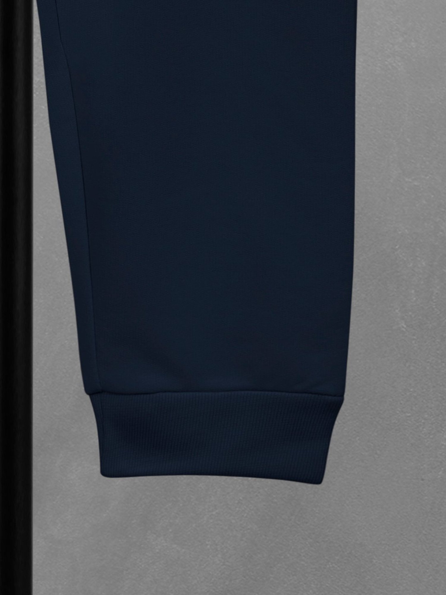 HELLCAT Kids Navy Printed Full Sleeves Hoodie T-Shirt with Trackpants