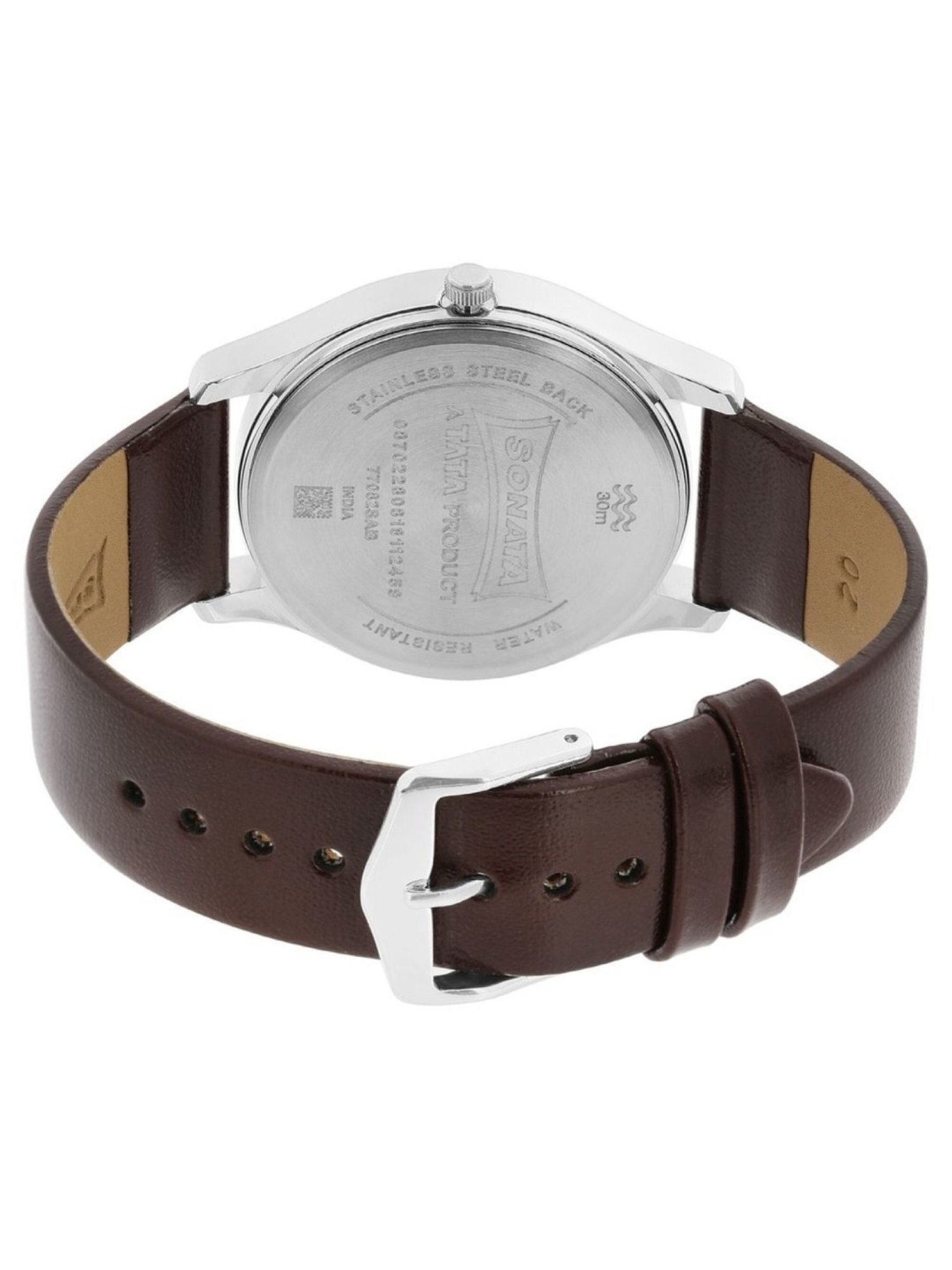 Sonata Essen NS77082SL02W Analog Watch for Men