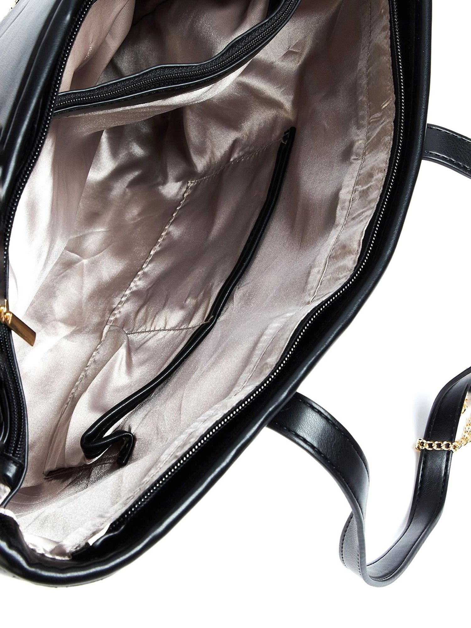 Code by Lifestyle Black Quilted Shoulder Bag