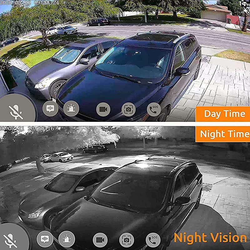 Rechargeable BatteryPowered Wireless Outdoor Security Camera with Alexa Support 1 Camera