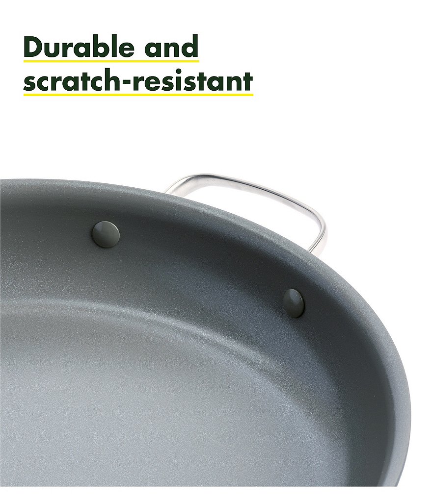 GreenPan Chatham 13.5#double; Fry Pan with Helper Handle
