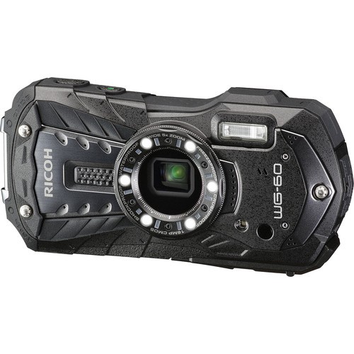 Ricoh WG-60 Digital Camera (Black)