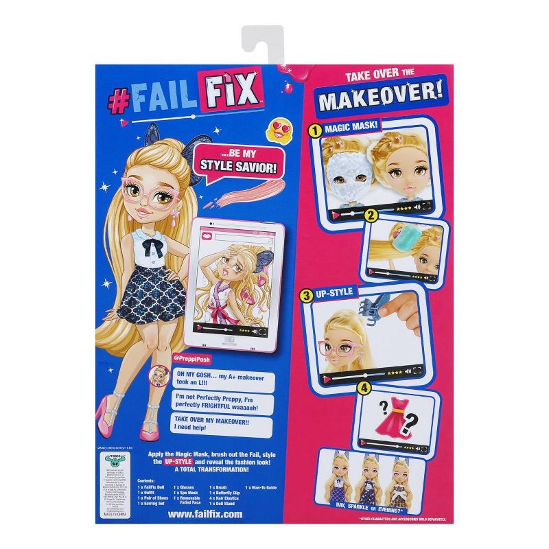 FailFix Total Makeover Doll - Preppi.Posh