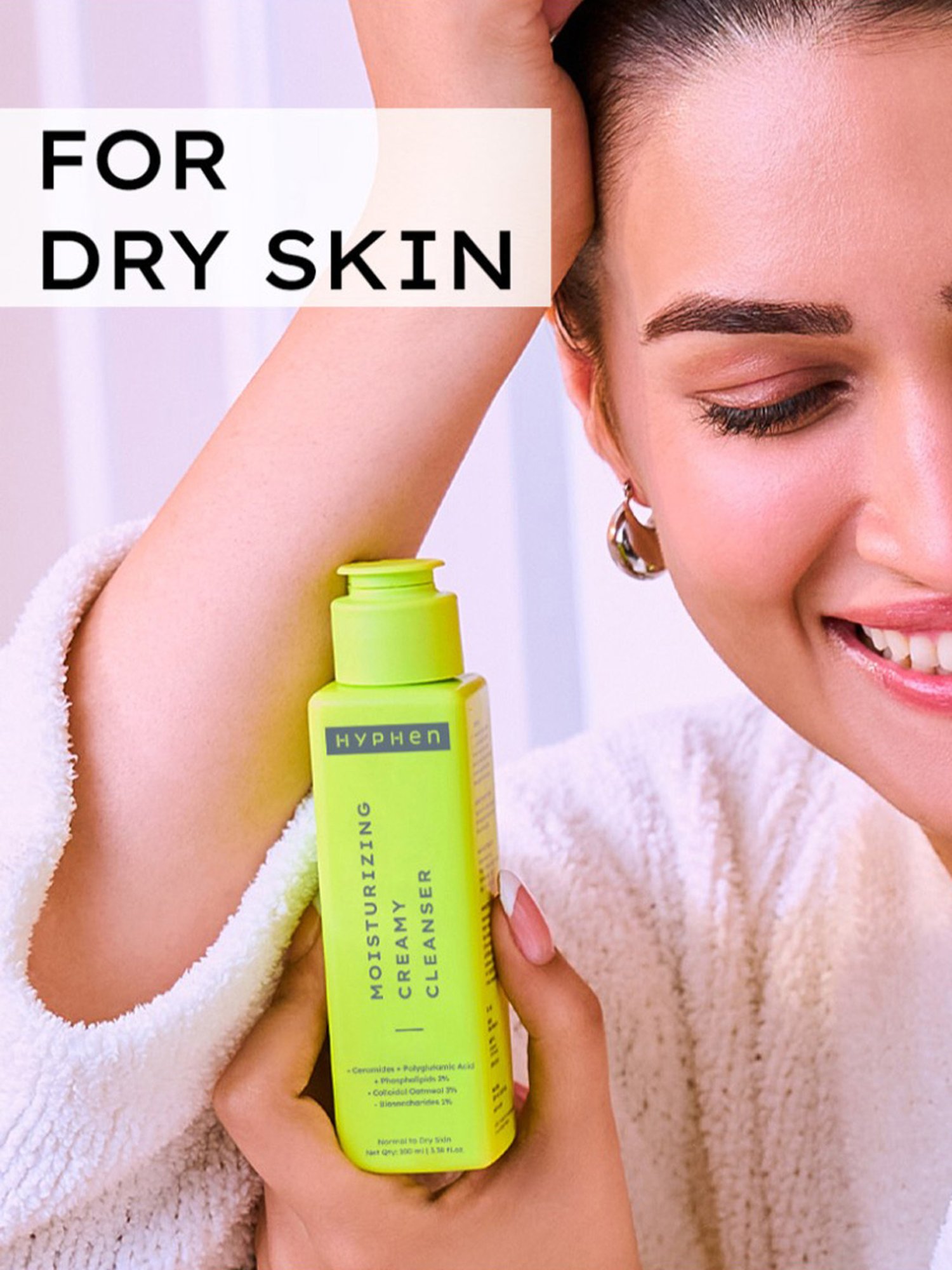 Hyphen Moisturizing Creamy Cleanser - 100 ml