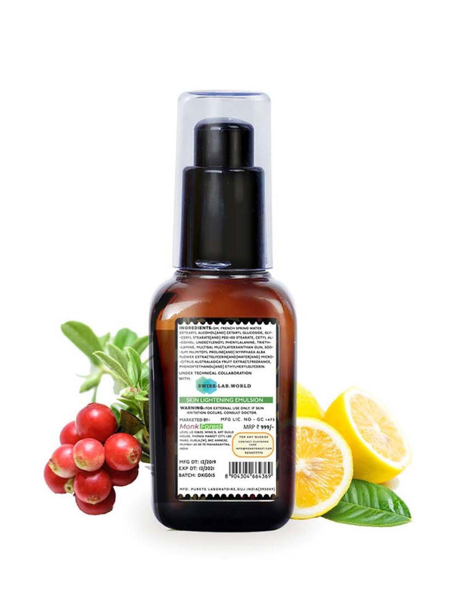 Monk Forest Underarms And Inner Thigh Skin Brightening Cream - 50 gm