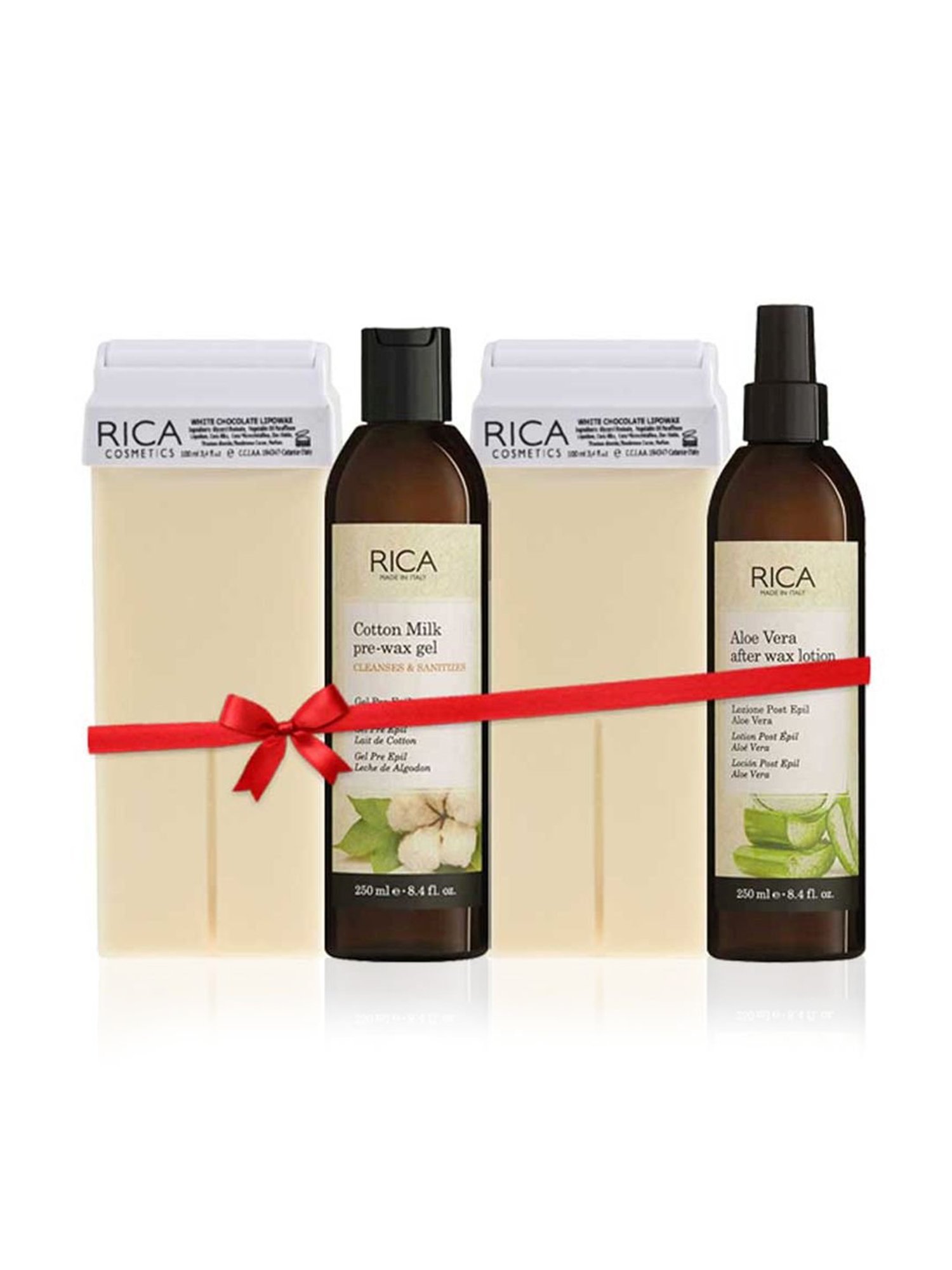 Rica Wax White Chocolate Roll On Waxing Kit