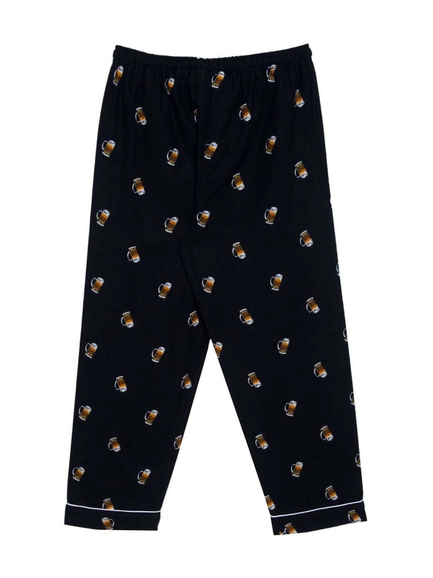 Fluffalump Boys Multicolor Cotton Printed Nightwear Top & Pants Set