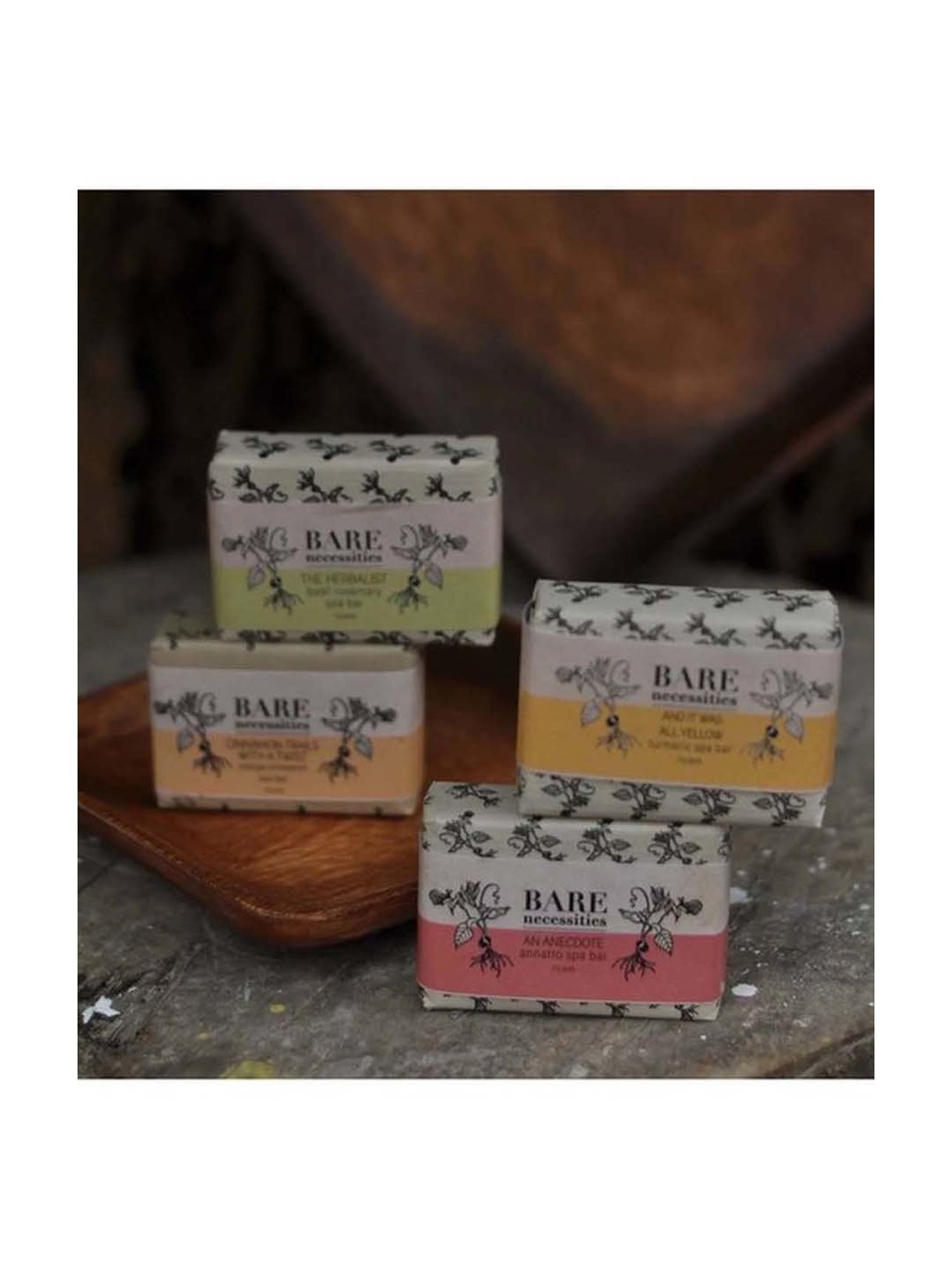 Bare Necessities Pack of 4 Spa Bars