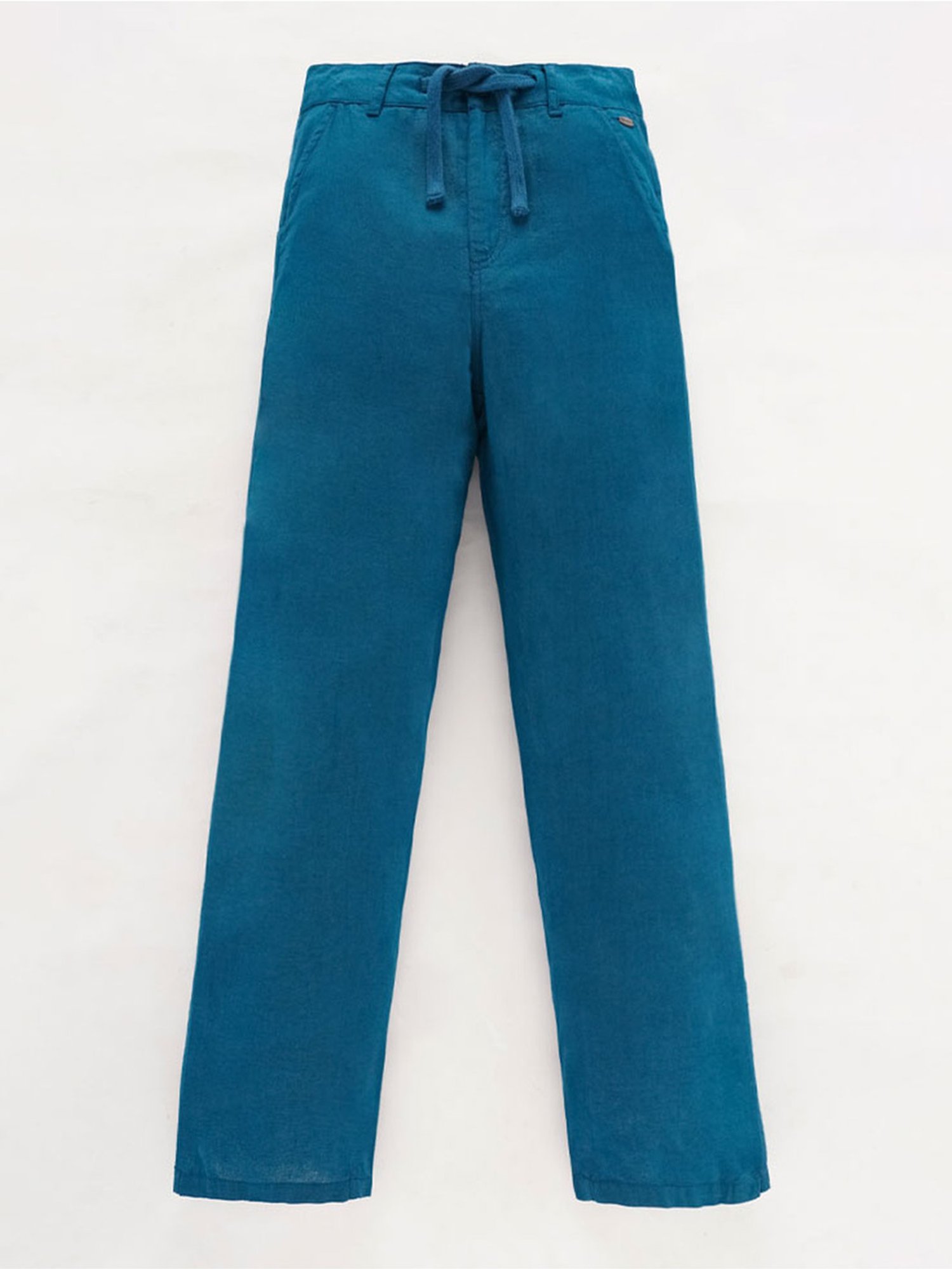 Edheads Boys Navy Cotton Regular Fit Trousers