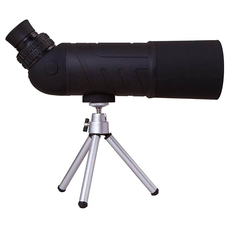 Blaze Base 60F Portable Spotting Scope with BK7 Glass Optics Metal Table Tripod and Case