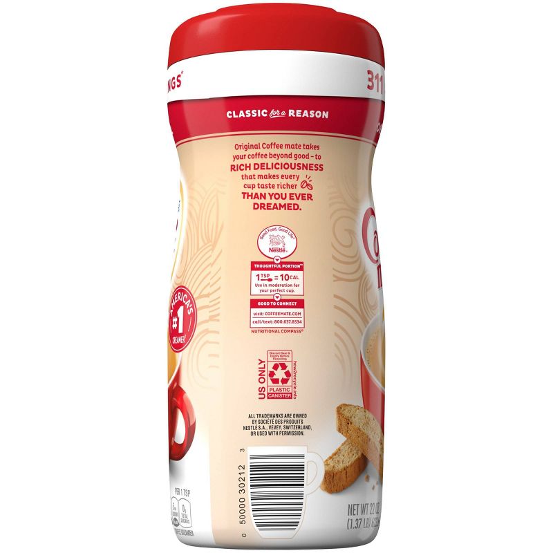 Coffee Mate Original Powdered Creamer - 22oz