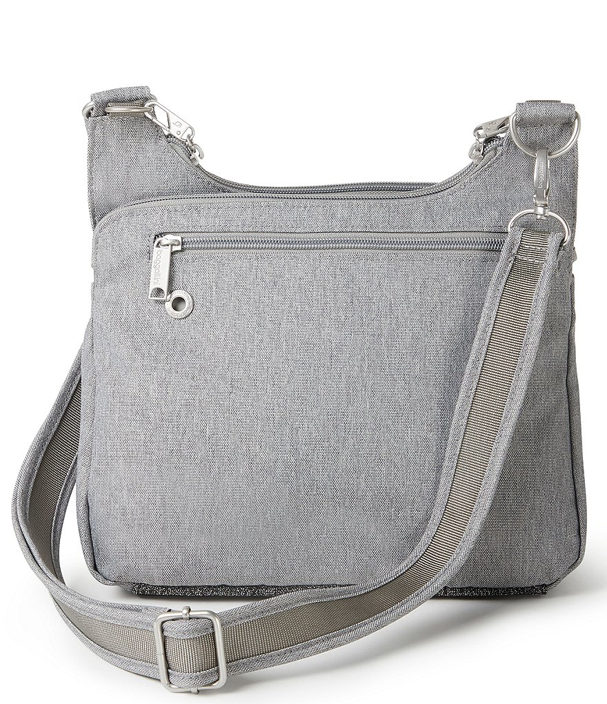 Baggallini Anti-Theft Cross Over Crossbody Bag With Removable Wristlet