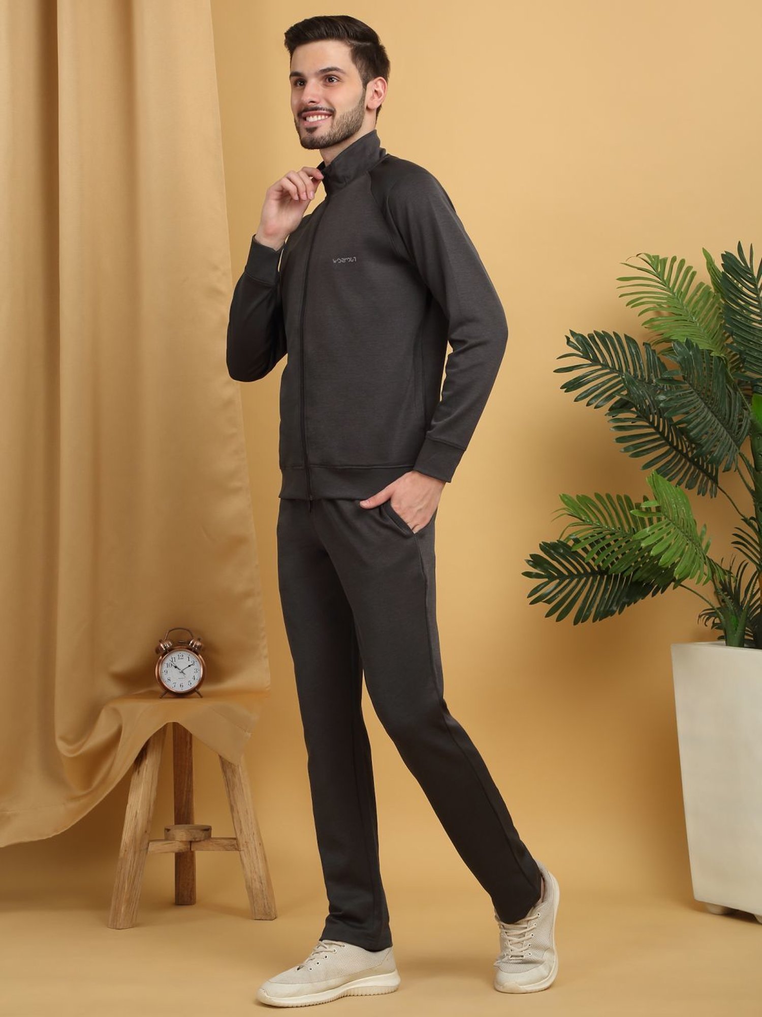 Sweet Dreams Grey Regular Fit Tracksuit