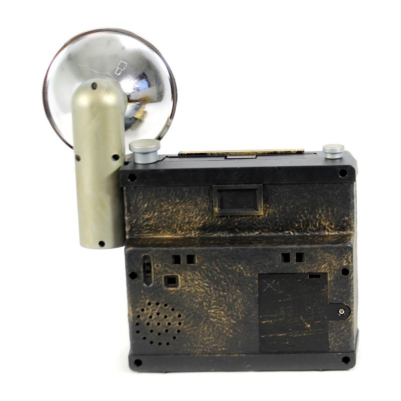 Halloween 9.25" Camera With Flash And Motion. Flash Muic Picture  -  Decorative Figurines