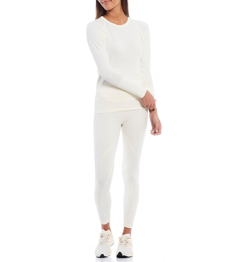 IBKUL Solid Long Sleeve Mock Neck Top