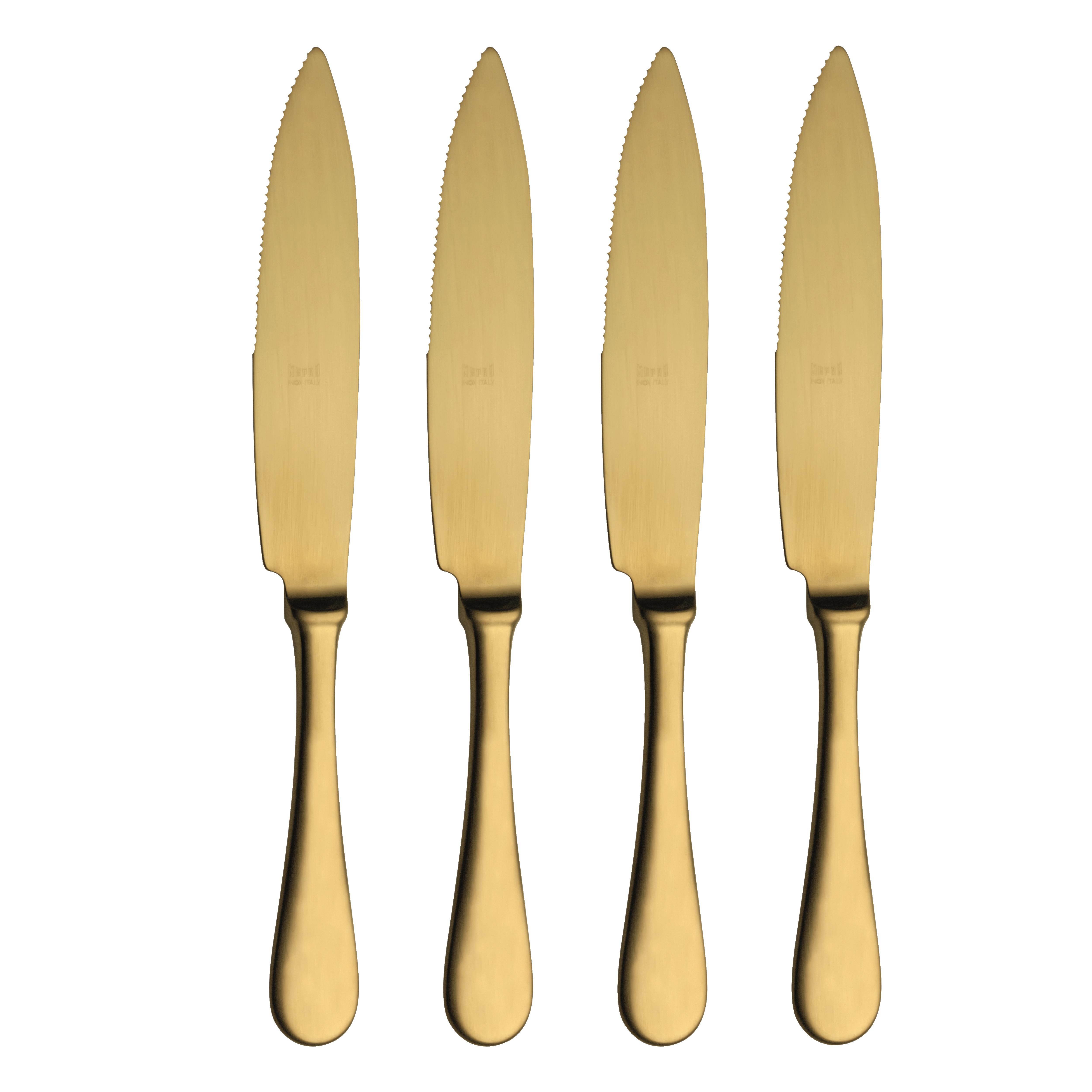 AMERICAN STEAK KNIFE SET OF 4 ICE ORO