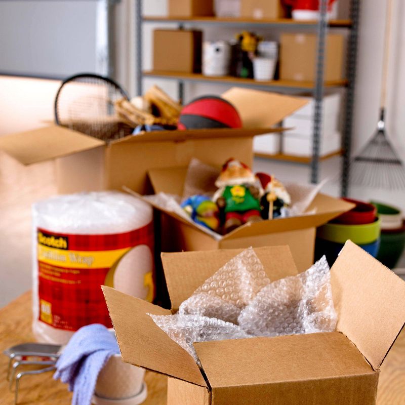 Scotch Mailing Tape with Dispenser Ultra Clear 1.88" x 22yd