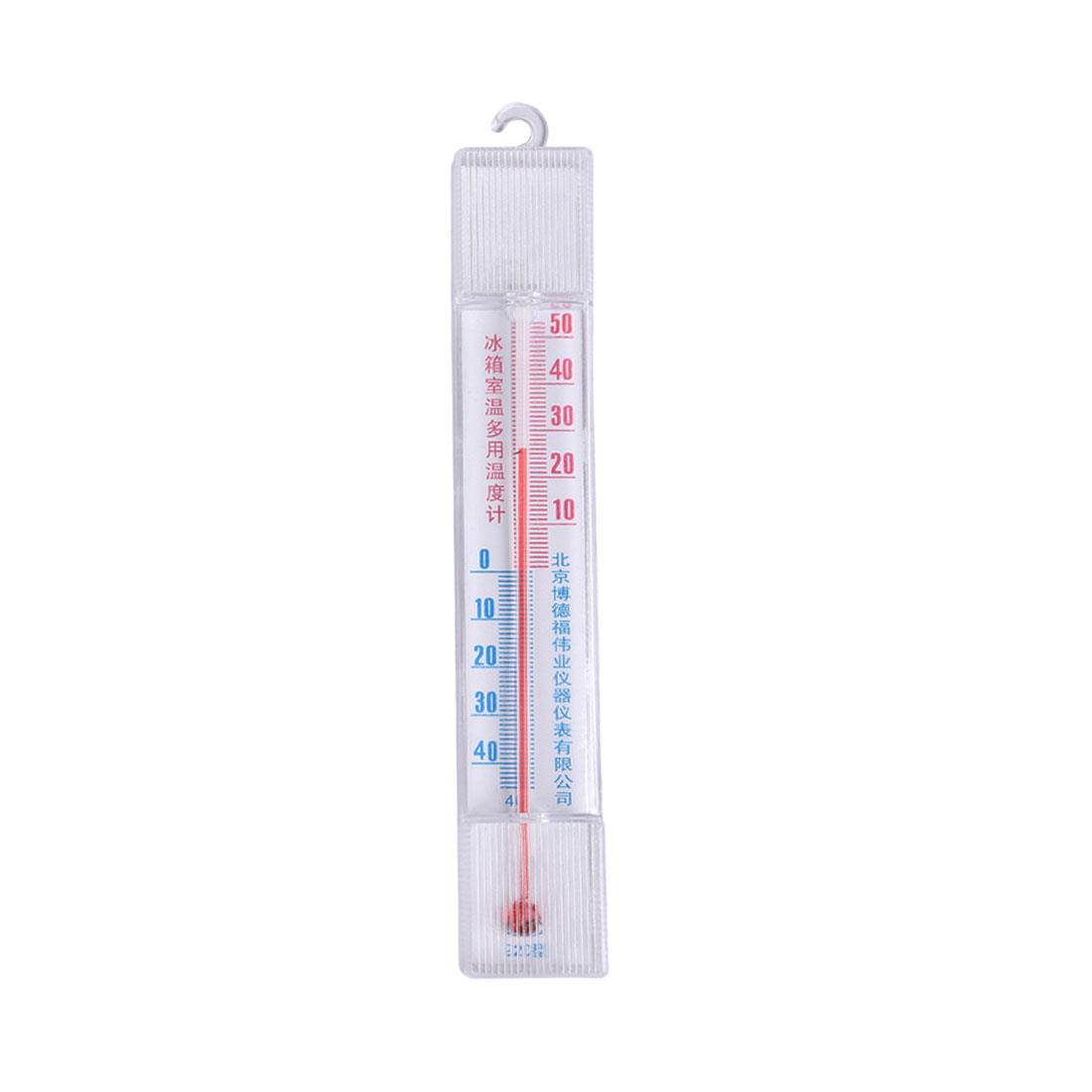 1 Pc Indoor Household Fridge Dial Thermometer Freezer Refrigerator with Hook ABS Mini Temperature Meter temp measurement tool