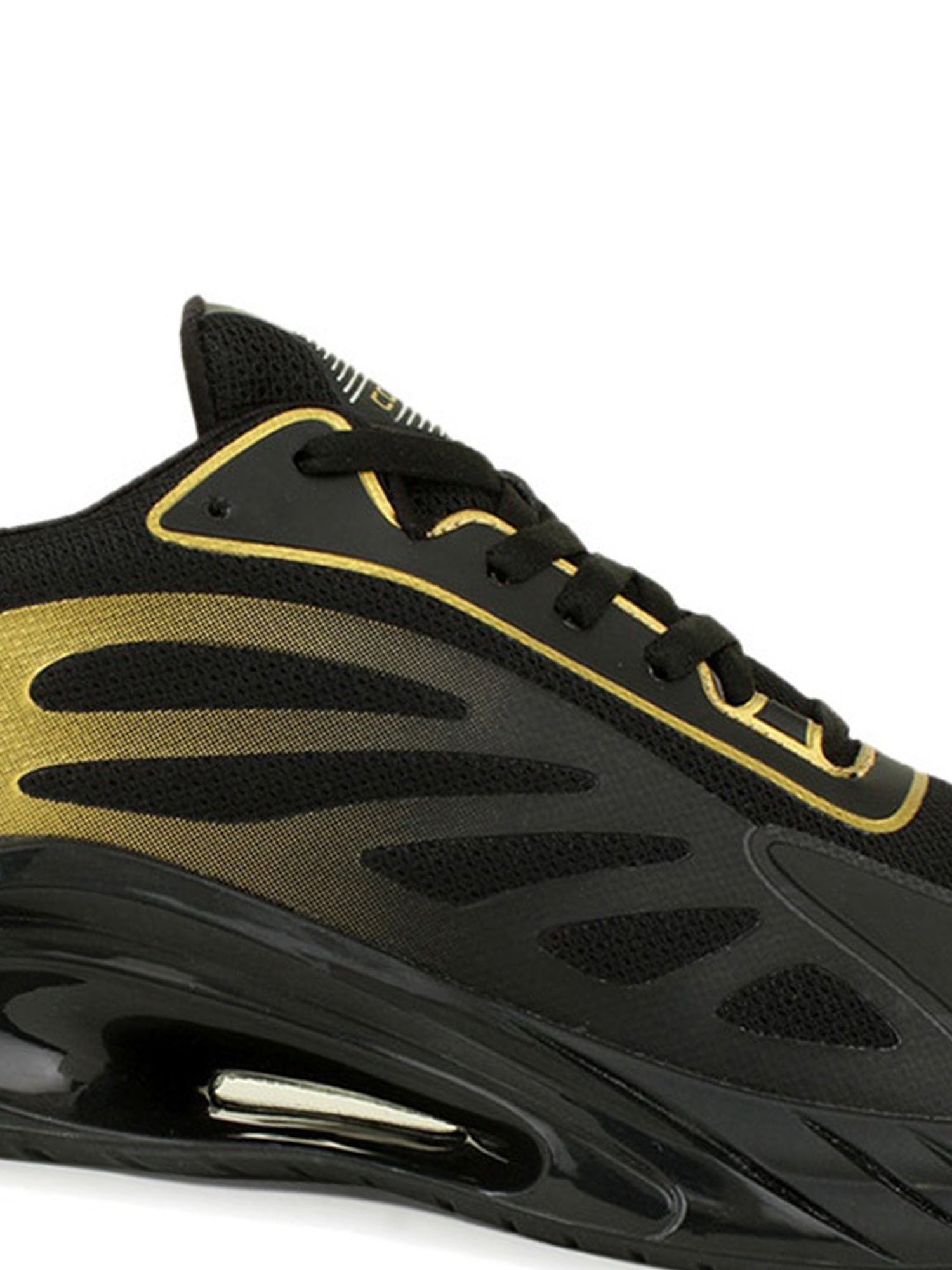 Columbus Men's Black Running Shoes