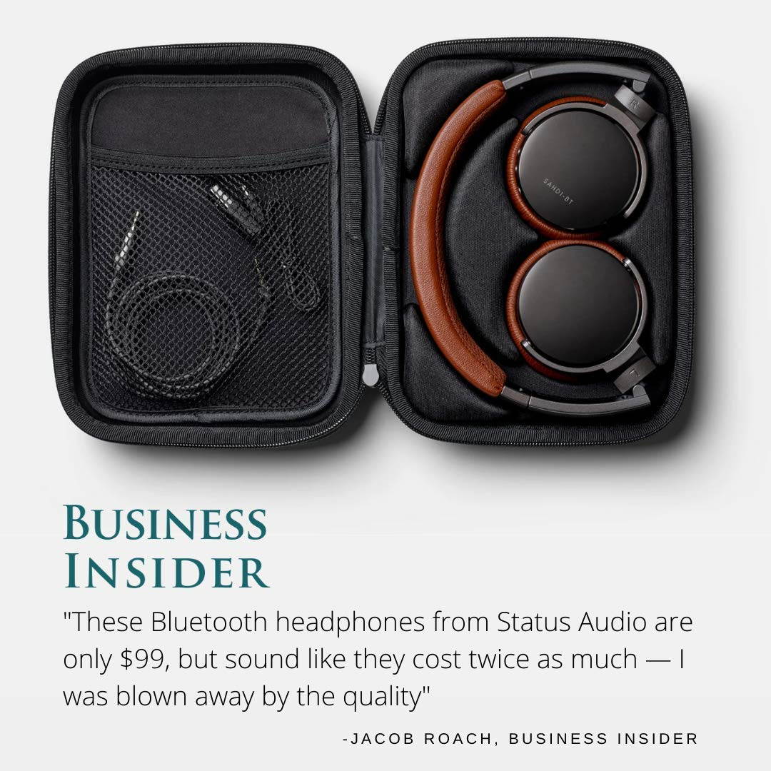 Status Audio BT One Wireless Headphones (JetBlack)