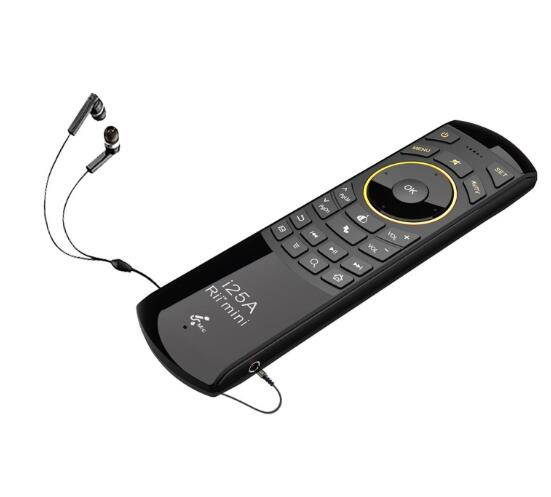 Rii i25A 2.4G Mini Wireless Fly Air Mouse Keyboard with earphone jack for PC, HTPC, IPTV, Android Smart TV Box