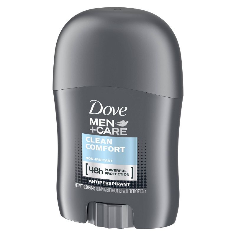 Dove Men+Care Clean Comfort 48-Hour Antiperspirant & Deodorant Stick - Trial Size - 0.5oz