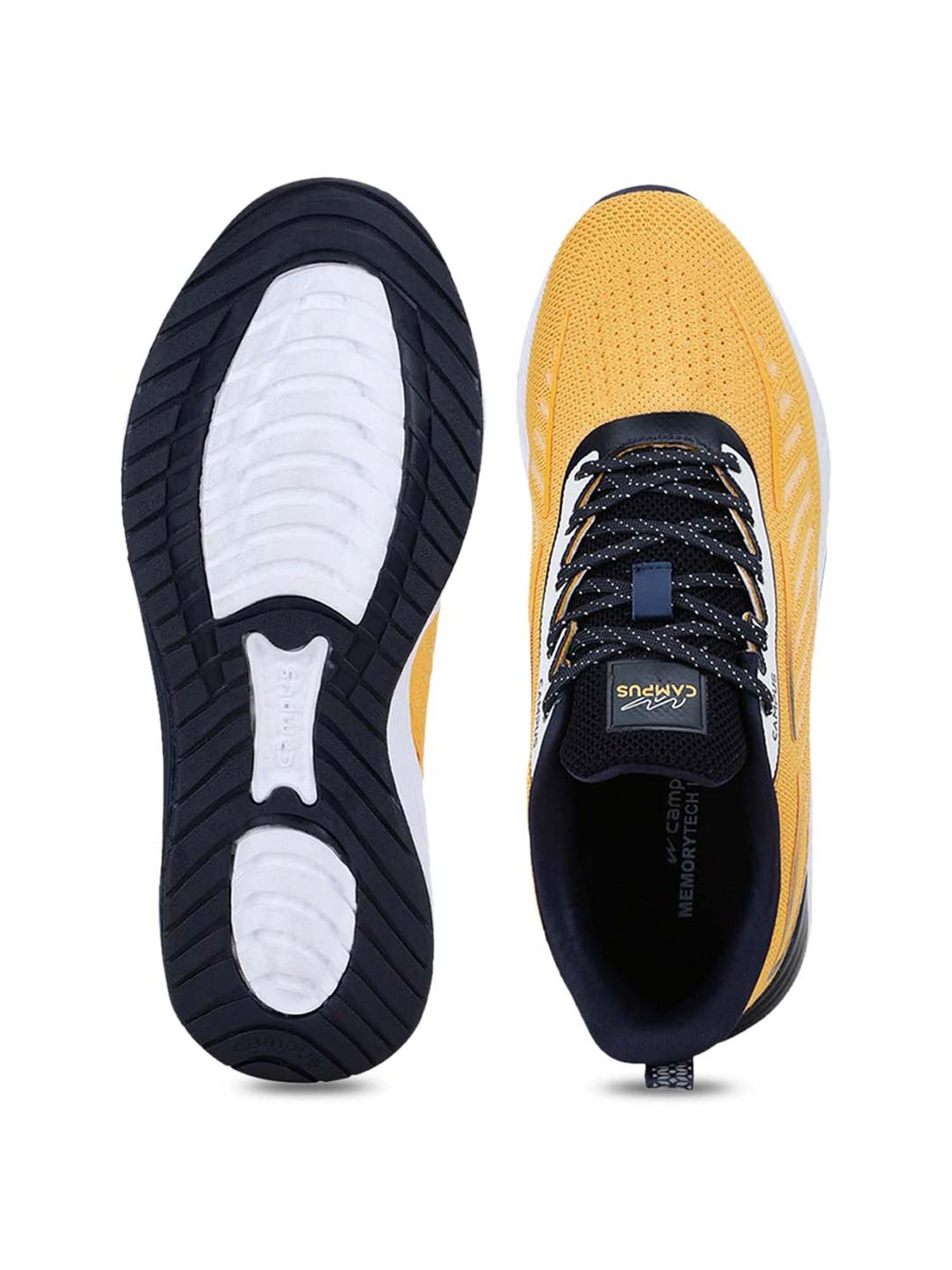 Campus Men's Abacus Mustard Running Shoes