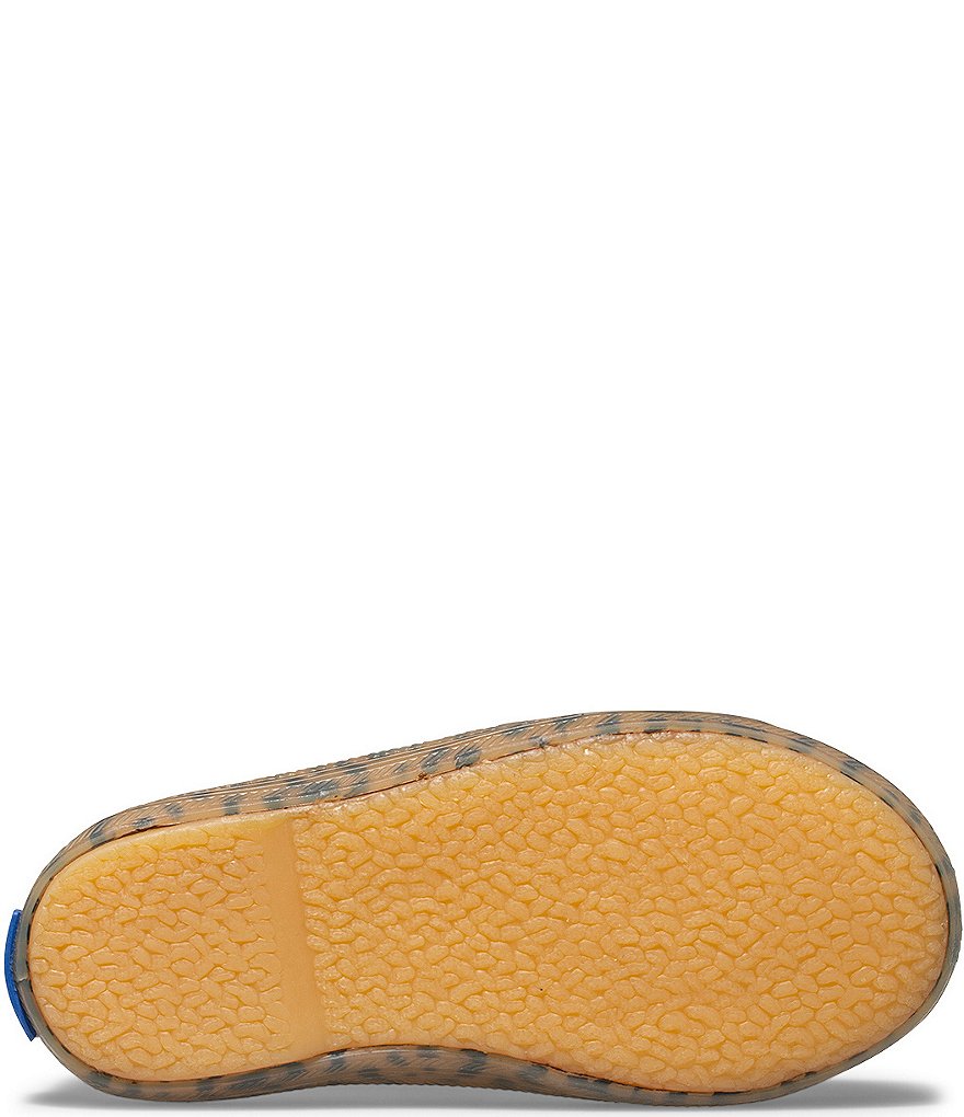 Keds Girls' Kickstart Leather Leopard Jr Sneakers (Infant)