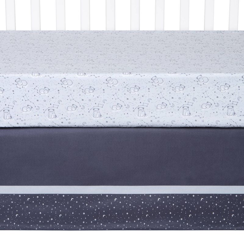 Sammy and Lou Bearly Dreaming Crib Bedding Set - 4pc