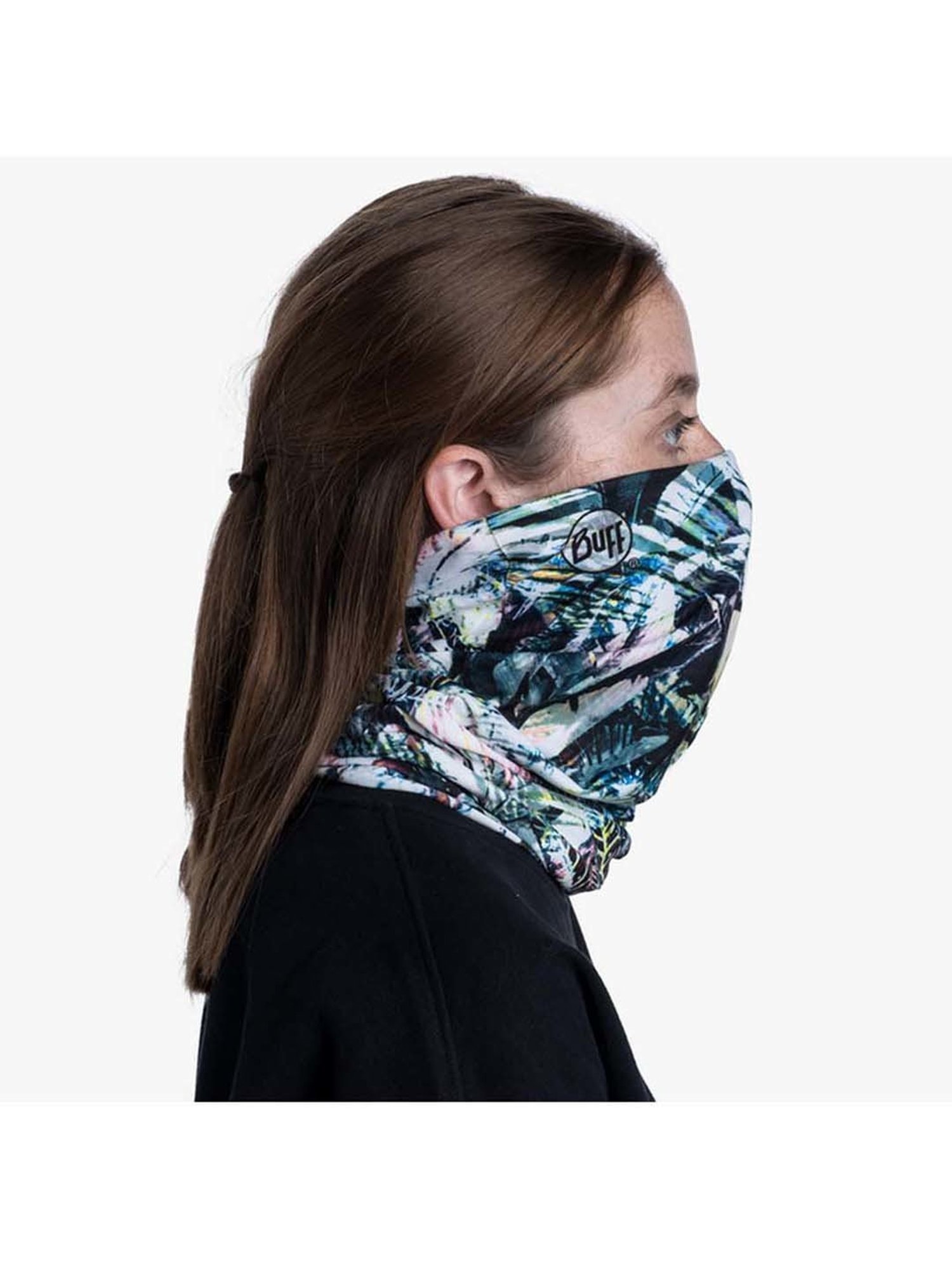 BUFF Original Ecostretch Pur3 Green Printed Bandanas