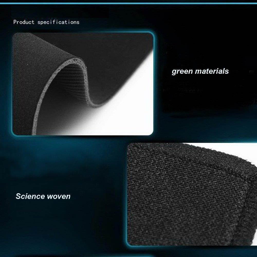 OPCC high grade thick official big mouse pad game mouse pad Extended Edition Cloth Gaming Mouse Mat 23.6"11.8"0.12" functional Non-slip Rubber base (red)