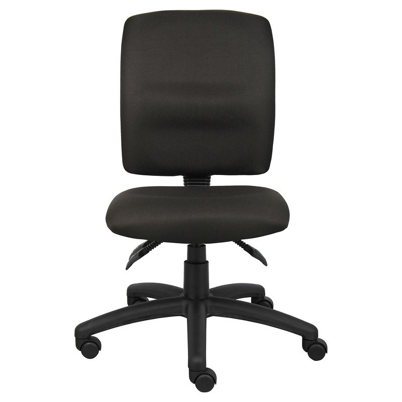 Multi-Function Fabric Task Chair Black - Boss Office Products