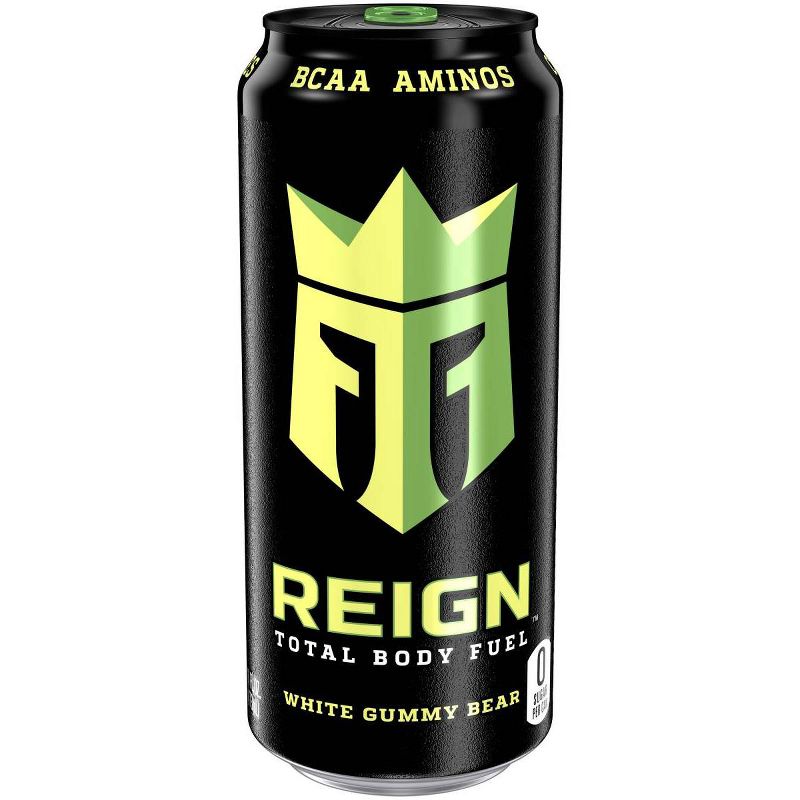Reign White Gummy Bear Energy Drink - 16 fl oz Can