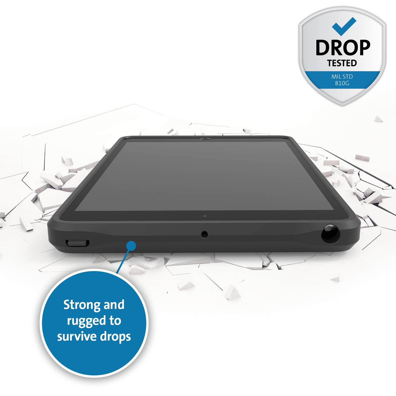 Kensington Blackbelt 2nd Degree Rugged Case for iPad 9.7&rsquo;&rsquo; 2017 & 2018 (K97452WW)