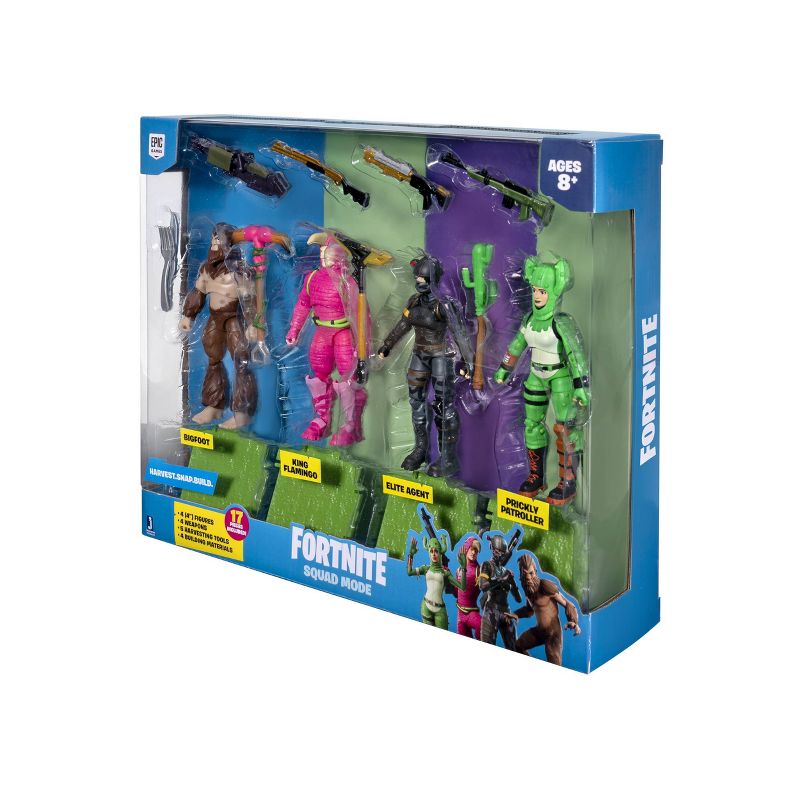 Fortnite 4 Figure Pack (Squad Mode) (Alchemist) S4